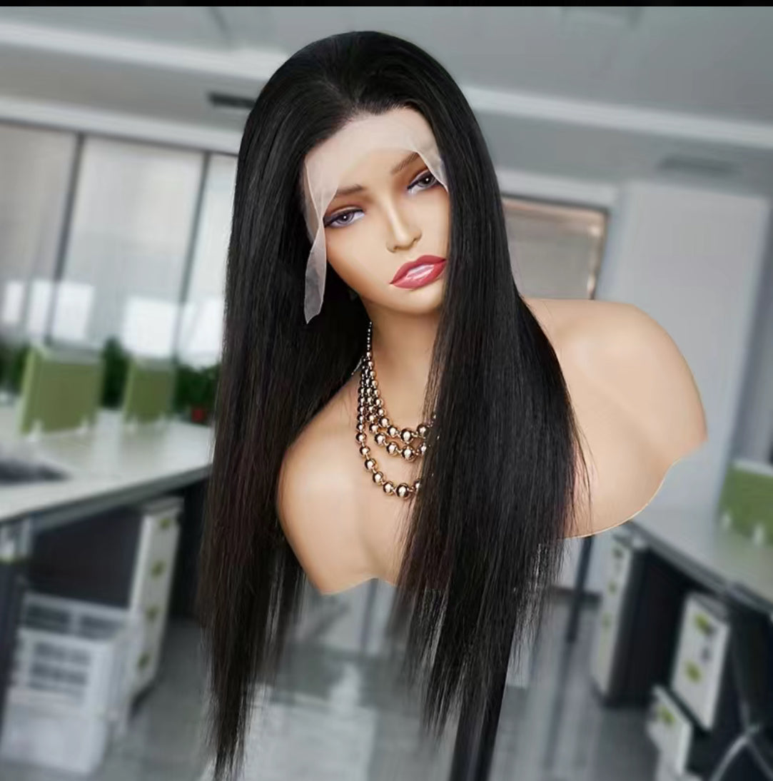 22”in 180-straight 13x4-lace-front-pre-plucked-wig