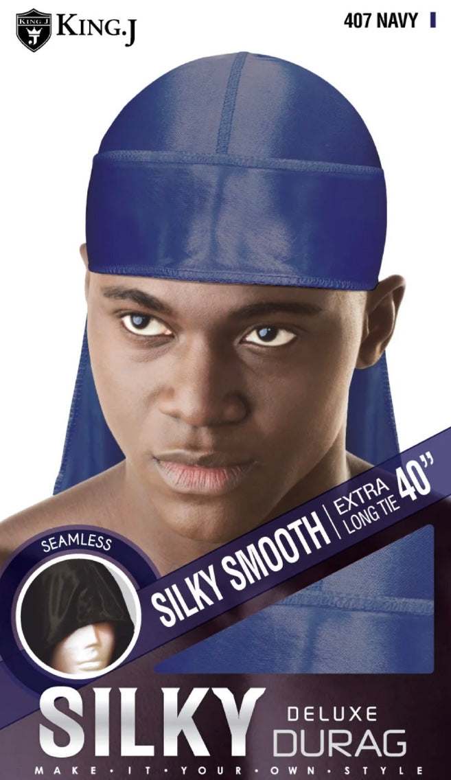 EXTRA LONG TIE 40" DELUXE SILKY DU-RAG