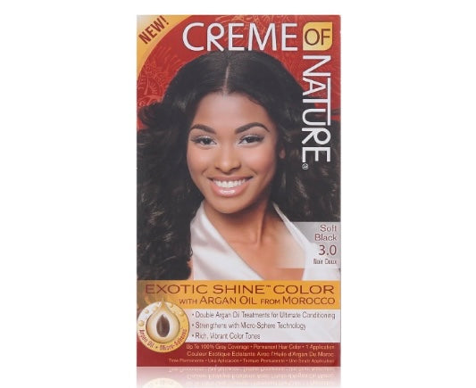 Creme of Nature Exotic Shine Soft Black Hair Color