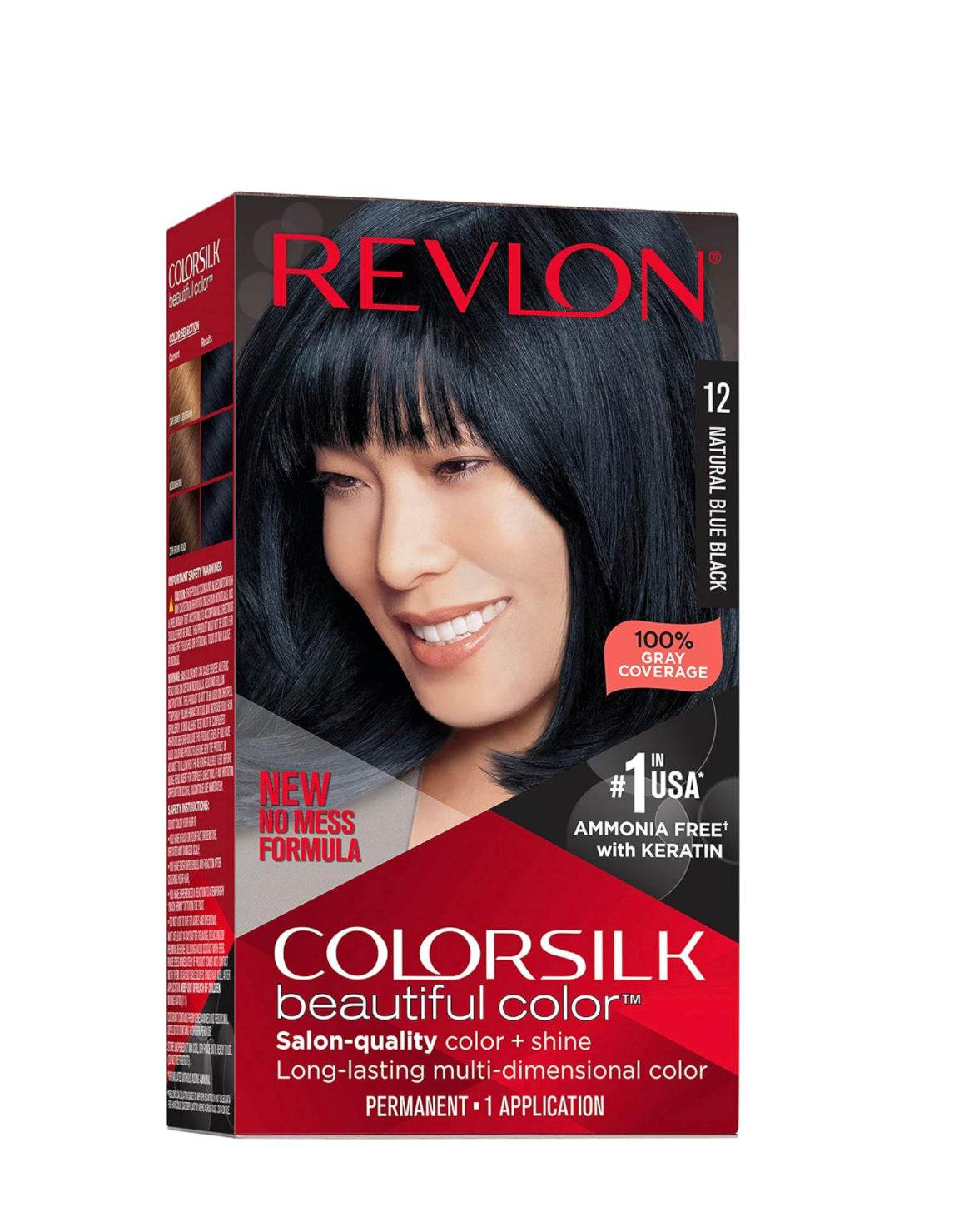 REVLON COLORSILK NATURAL BLUE BLACK