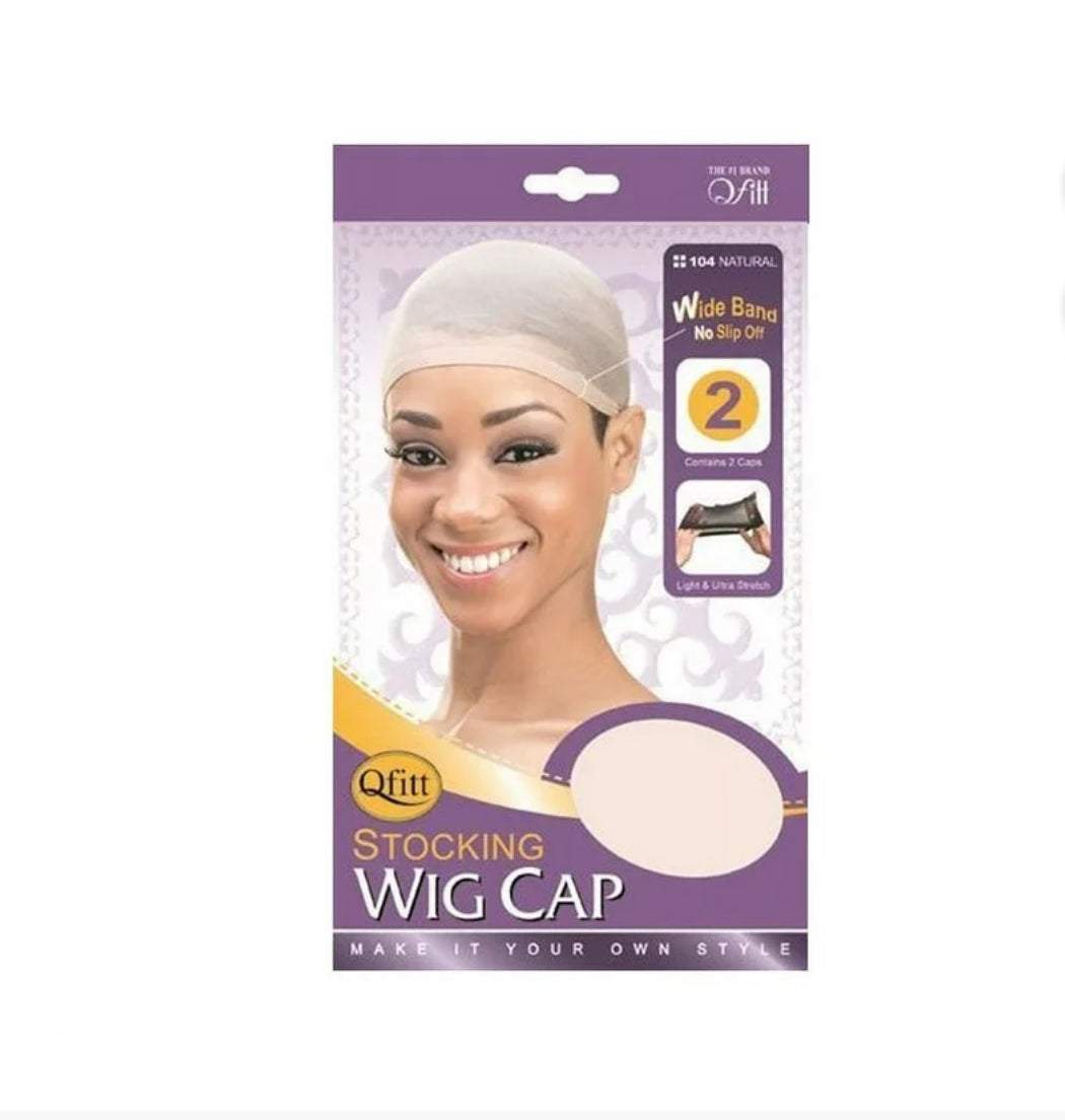 Qfitt – Stocking Wig Cap Beige (Natural)