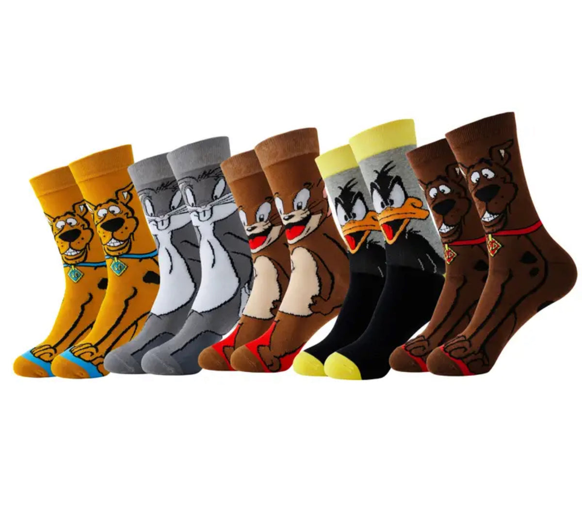 Cartoon Men Sock 5 Pairs