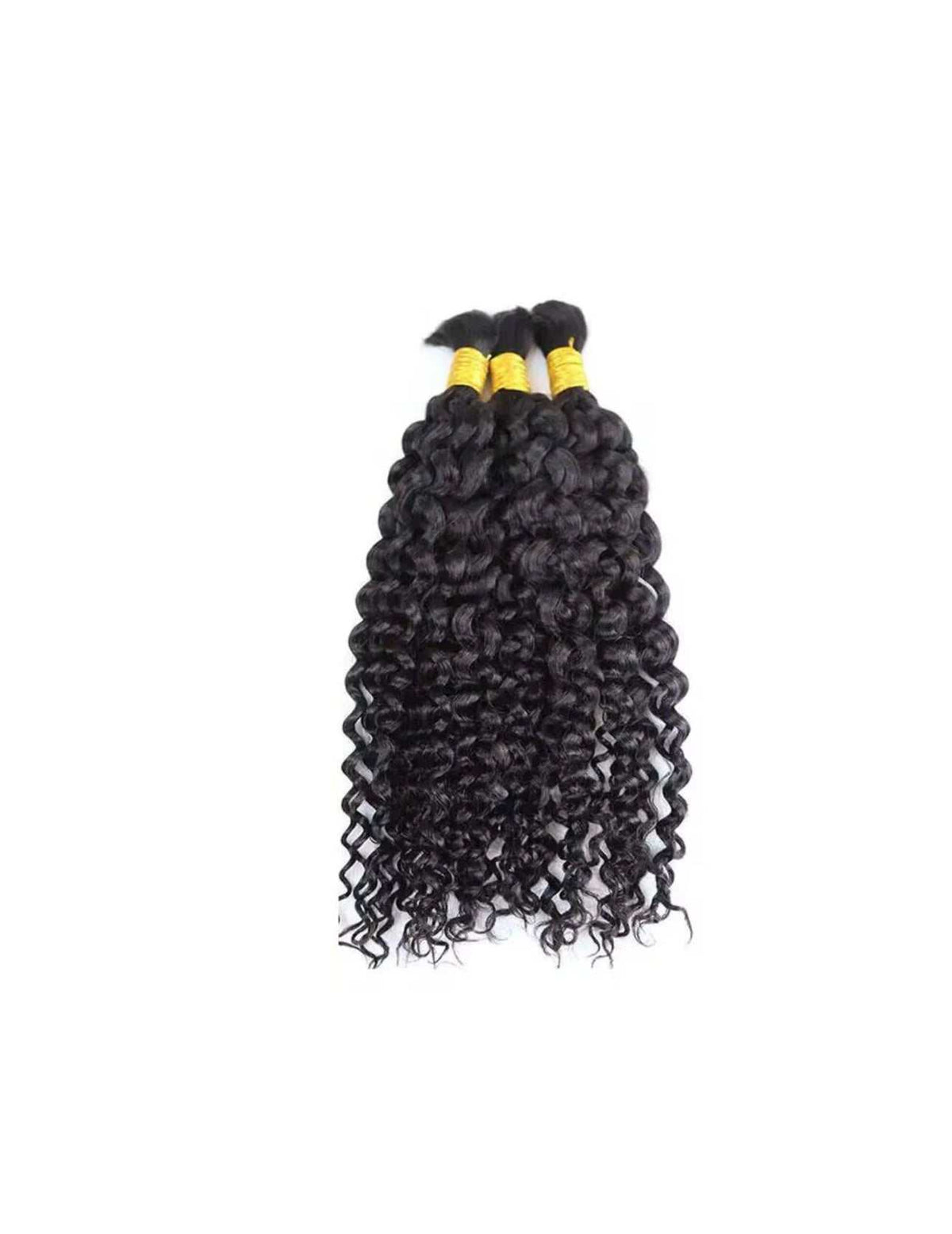 Water Wave Bulk 100% Human Braiding Hair 18”